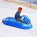Toytexx 47 inches Snow Tube - Inflatable Snow Sled Snow Yacht Shape Heavy Duty Inflatable Snow Tube Winter Outdoor Toys for Kids and Adults 